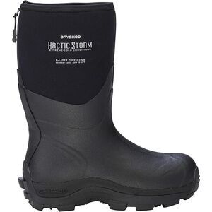 Dryshod Men Arctic Storm Waterproof Winter Boot, Mid-Calf Height, Black, Size 11